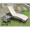 Rattan sofa bed