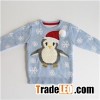 Penguin And Snowflake Graphic Christmas Sweater