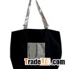 Brief Canvas Tote Bag With Large Capacity
