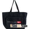 Simple Color Tote Bag Shoulder Bag With A Zipper Side Pocket