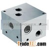 Custom Made Small Aluminum Manifold, Aluminum Hydraulic Manifold Block