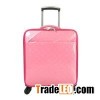 Pink PU Leather of Cabin Luggage for Girls Better Than Tiny Messenger Bag