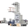 Single Screw Double Die Head Film Blowing Machine with 23kW Motor Power