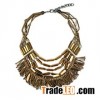 Fashoin necklace,gold jewelry,handmade gold necklace