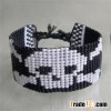 Halloween Style seed beads combination bracelet