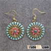 Fashion Ethnic Style Brilliant colors Girl's earrings