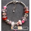 Pandora Style Heart Charms Gift Bracelets for Children