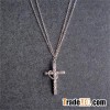 Christian Metal Cross Pendant Necklace