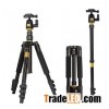 Q555 hot sell aluminum camera tripod, with 360° ball head
