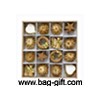 Straw handicraft christmas ornaments