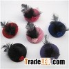 2015 Children Fashion Roses Feathers To Decorate A Party Hat, Creative Dance Party Hats,Welcome To S