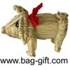 Straw pig