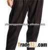 Women''s Tapered Leather Trousers