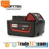 High Quality Power Tool Battery for Milwaukee 18V Tools Battery M18 Xc Lithium-Ion Battery 4.0ah Mil