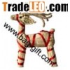 Straw Christmas reindeer