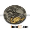 Two Tone Plated Metal Coin