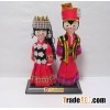 exquisite couple national doll for business gift
