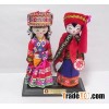 traditionsl handmade couple national dolls for decoration