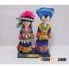 fashion designed handmade national dolls for office decorate