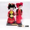 best quality chinese couple national dolls