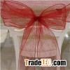 Mesh Chair Sash And Bow