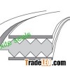 Kammprofile Gasket With Integral Outer Ring