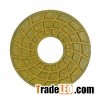 Sprial Type Diamond Velcro Resin Floor Polishing Pads For Concrete Finishing DMY-18