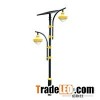 Solar Galvanized Garden Light