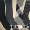 Mens Double Cylinder Jacquard Knee High Socks