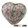 heart murano beads