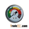 2inch-50mm Half Stainless Steel Back Type Liquid Filled Pressure Gauge2