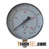4inch-100mm Plastic Case Brass Connection Bottom Thread Type Pressure Gauge
