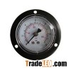 1.5inch-40mm Black Steel Case Brass Connection Back Type Pressure Gauge With Front Flange