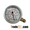 2.5inch-63mm Half Stainless Steel Bottom Type Liquid Filled Pressure Gauge2