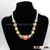 2012 New Fashion Chunky Glass Necklace