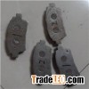 Brake Pad Non-Asbestos Material, for KIA