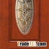 Mahogany Fiberglass Door