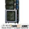 Electric Single Tray 40x60 Deck Oven WEZ-1Y