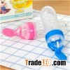 Silicone Feeding Bottle With Spoon