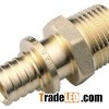 Brass Sliding Fitting Male Straight