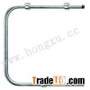 U-shaped chromed radiator