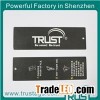 Fashion Design Customized Hang Clothing Tag Made By Paper/pvc