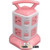 2-layer universal socket power tower with 2 USB