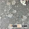 Wholesale Embroidered White Wedding Lace with Polyester, Various Colors are Accepted