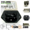 PE8600-3-01 3A 120V/250V power noise filter with switch