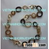 Horn Necklace, Horn Chain, Horn link, Buffalo Horn Accessori
