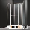 Round shower enclosure
