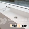 Hi Macs White Kitchen With Bespoke Sink
