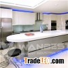 Hi Macs White Island Blue Light Kitchen
