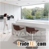 Hi Macs White Open Plan Kitchen Counter